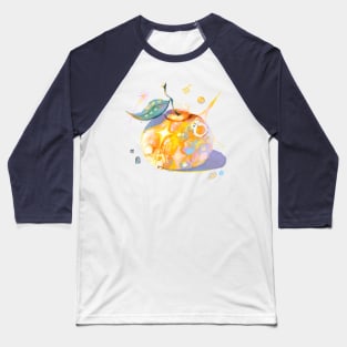 Tangerine Bunny Baseball T-Shirt